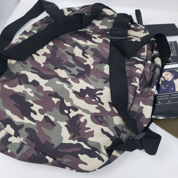 NEW! Kendall & Kylie Backpack Set of 2 Brown Camo